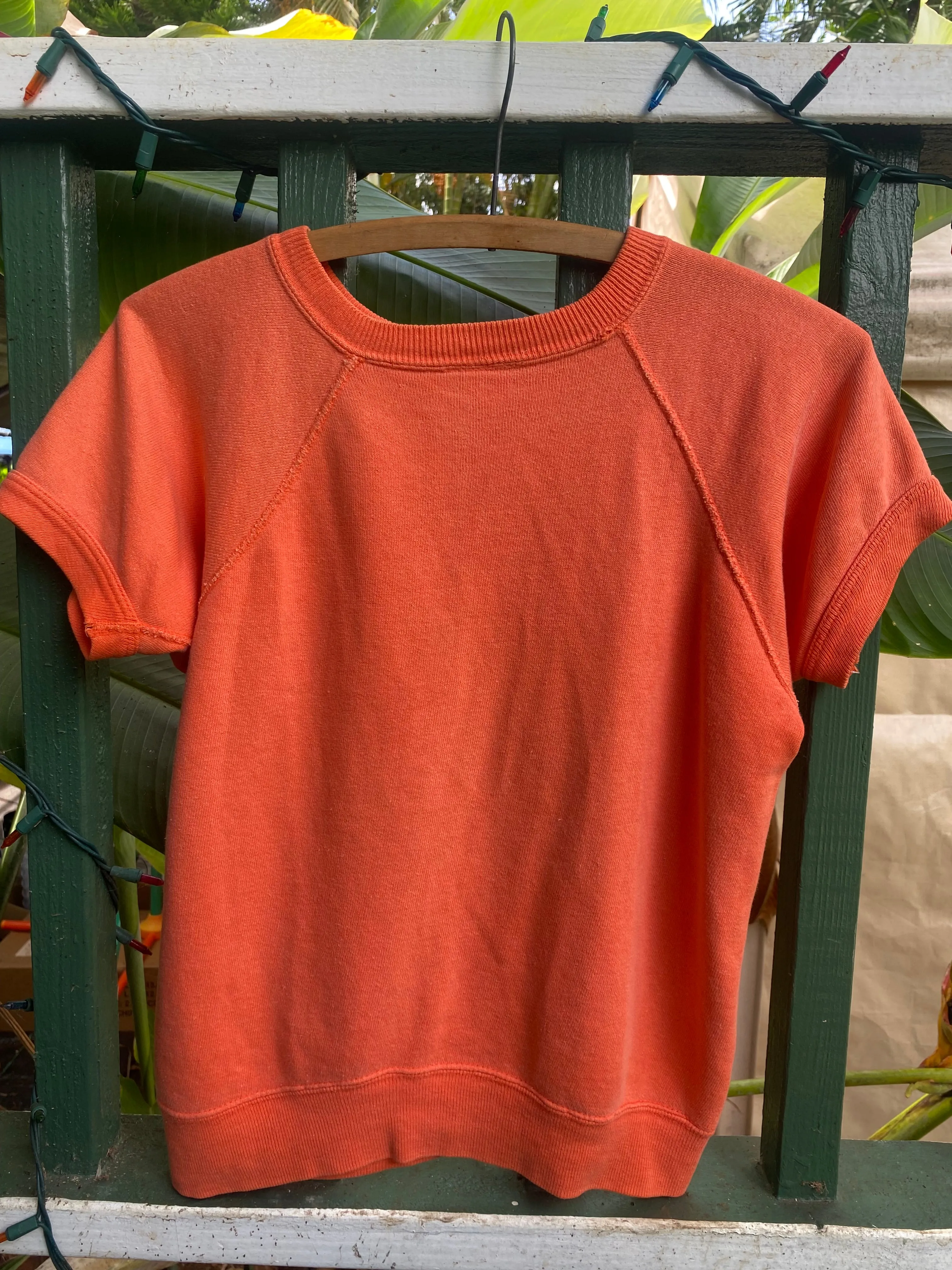 1960s 1969 Tuggie Cartoon short sleeve sweatshirt