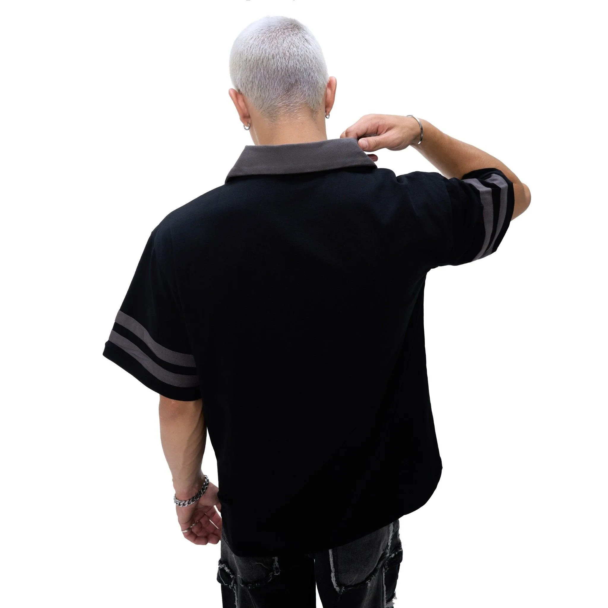 24 POLO - BLACK