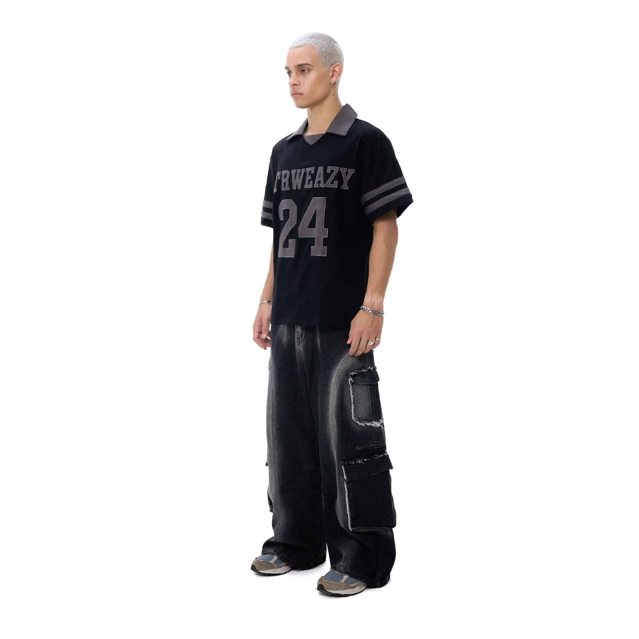 24 POLO - BLACK