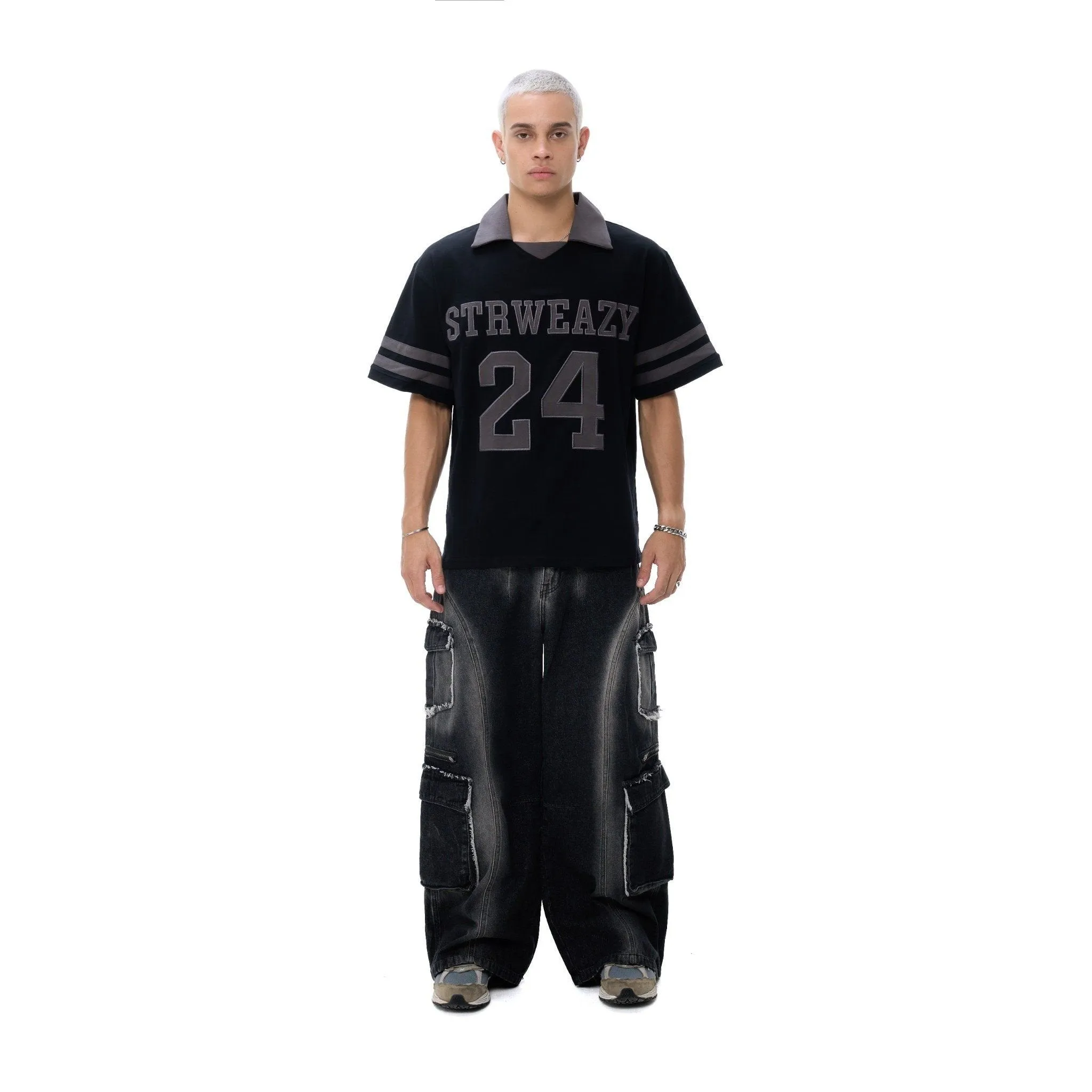 24 POLO - BLACK