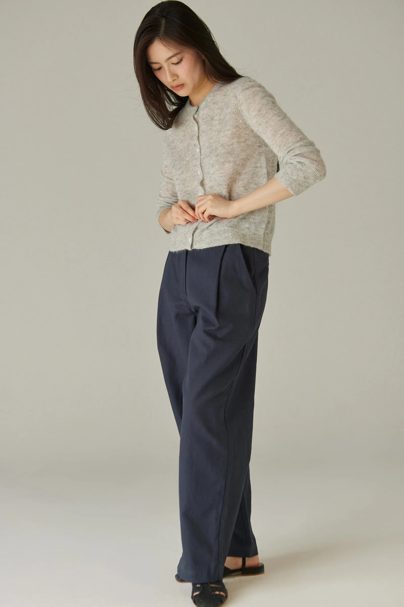 2nd / Deli Cardigan -- Fuzzy Knit