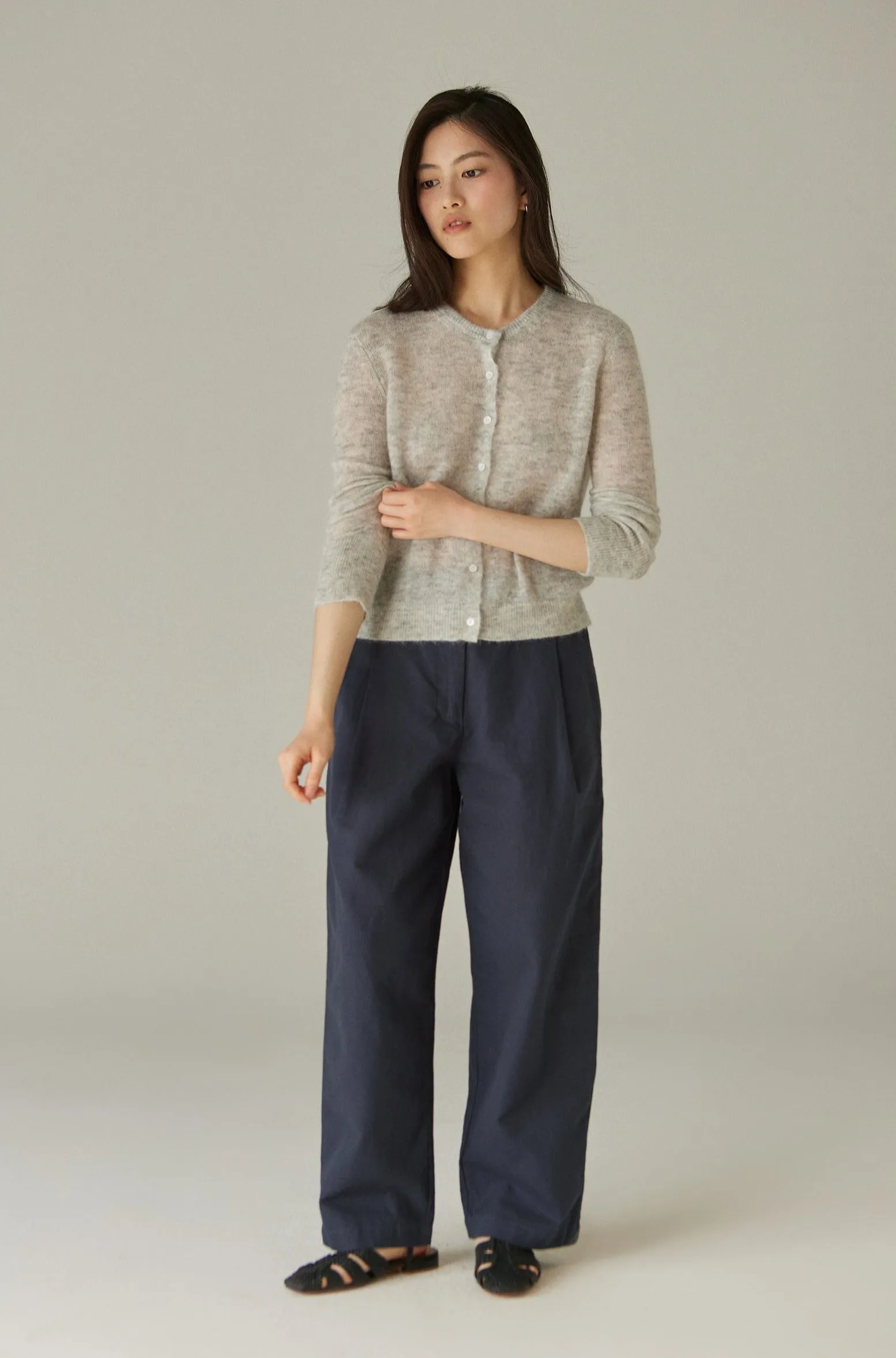 2nd / Deli Cardigan -- Fuzzy Knit