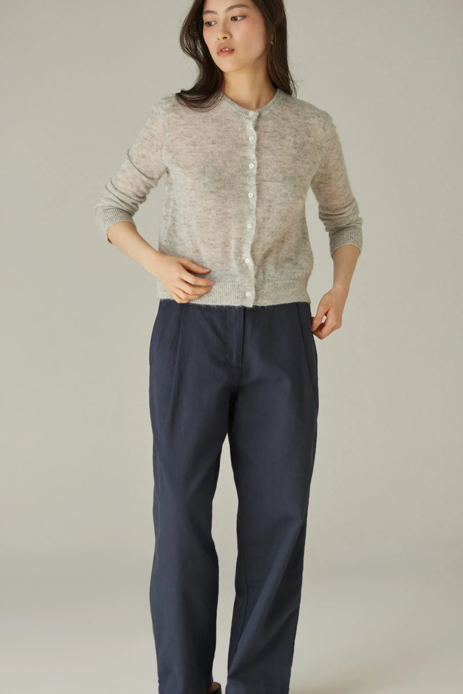 2nd / Deli Cardigan -- Fuzzy Knit