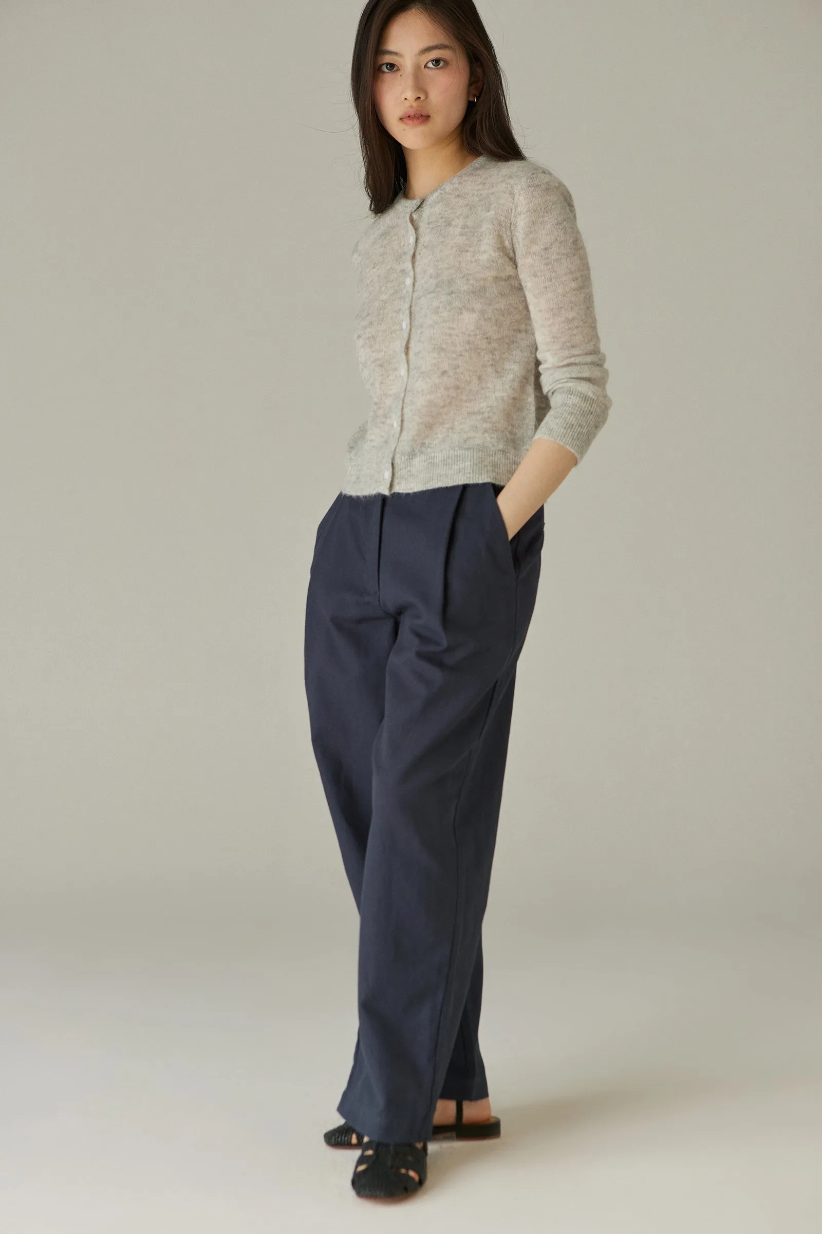 2nd / Deli Cardigan -- Fuzzy Knit