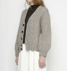 7115 by Szeki Taupe Poet Cardigan