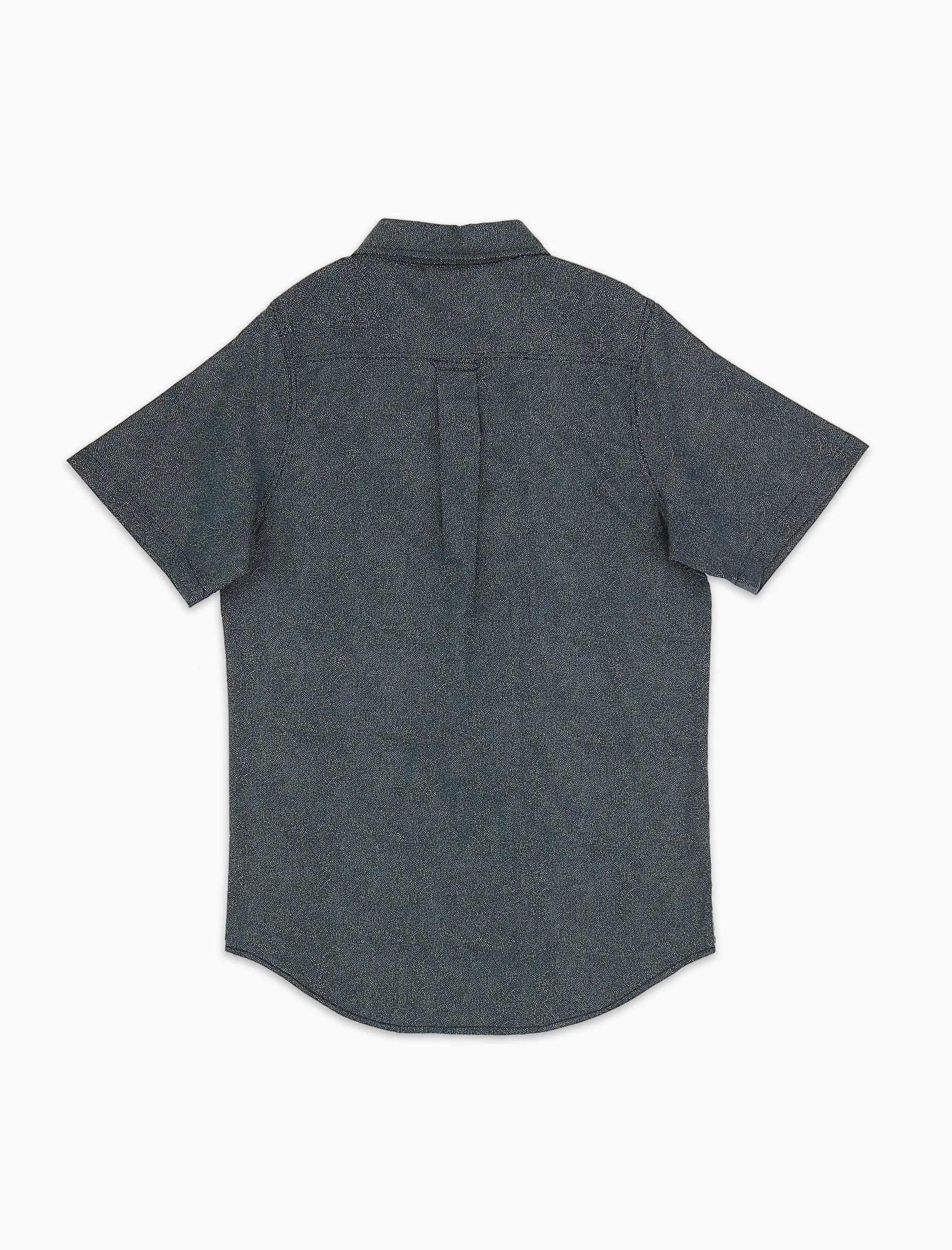 Acrylick - Cole S/S Button Down Men's Shirt, Navy