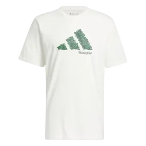 Adidas Court Therapy Graphic Tee - Mens - Off White