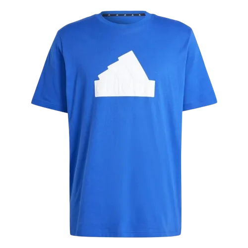 ADIDAS FUTURE ICONS BADGE OF SPORT TEE - MEN - BLUE