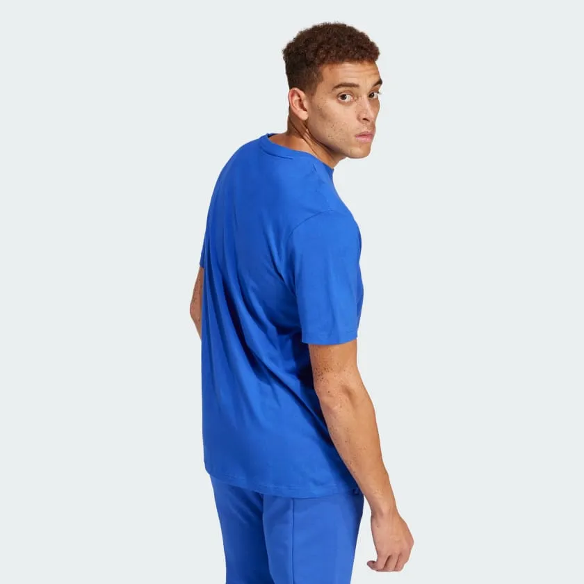 ADIDAS FUTURE ICONS BADGE OF SPORT TEE - MEN - BLUE