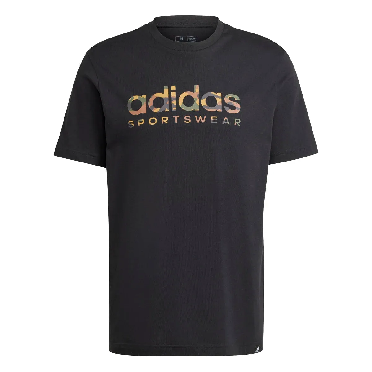 adidas Men's Camo Linear Graphic T-Shirt