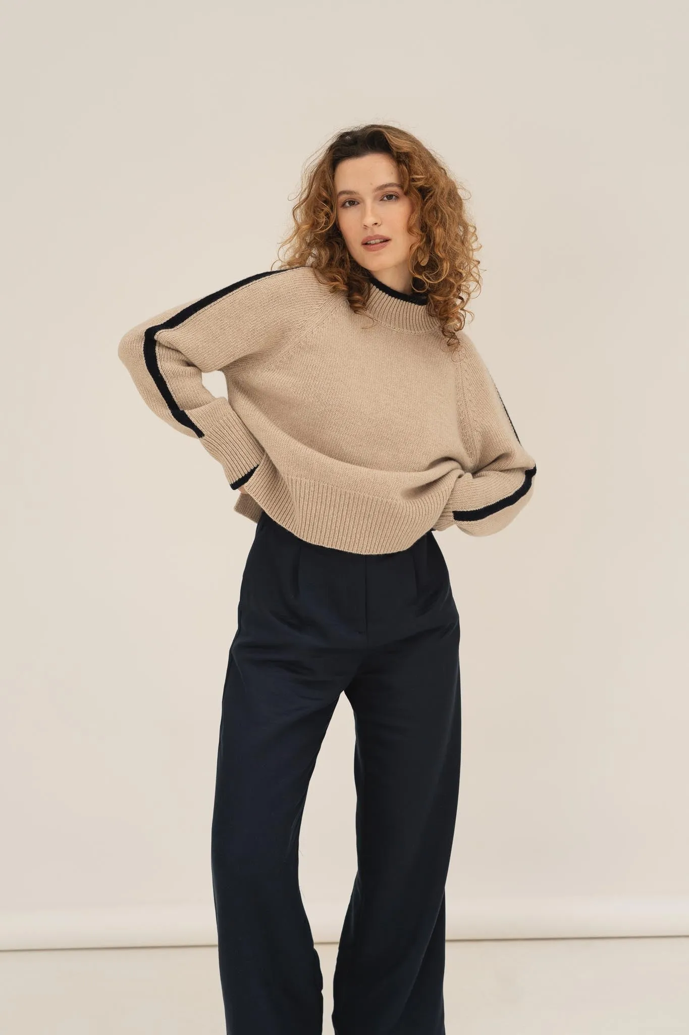 Agnes Beige Sweater