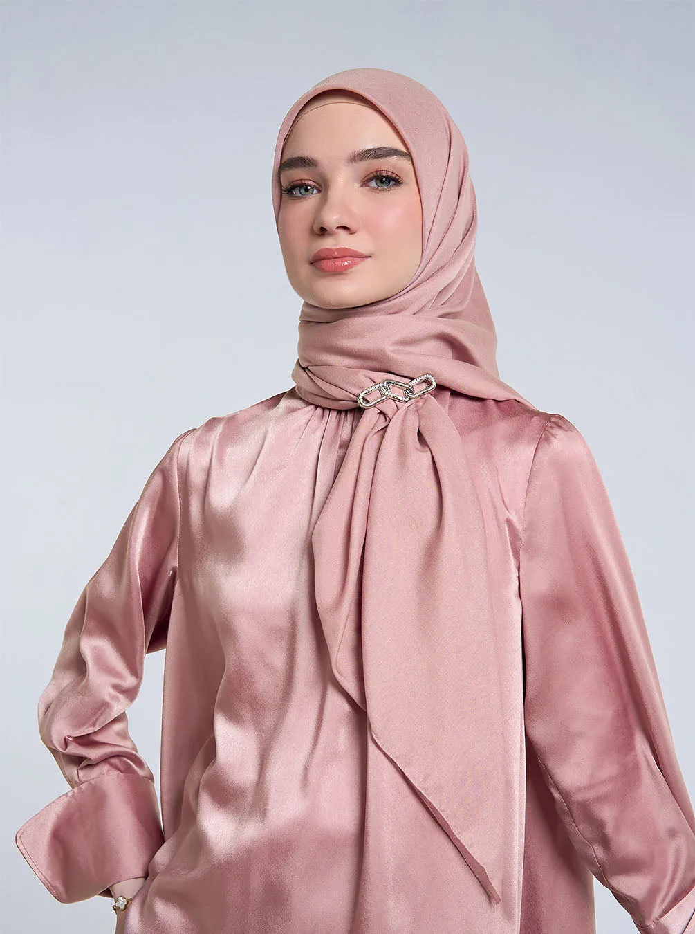 AIRY VOILE SCARF PLAIN SAND