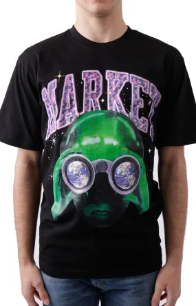 Alien Sightseeing T-Shirt - Black