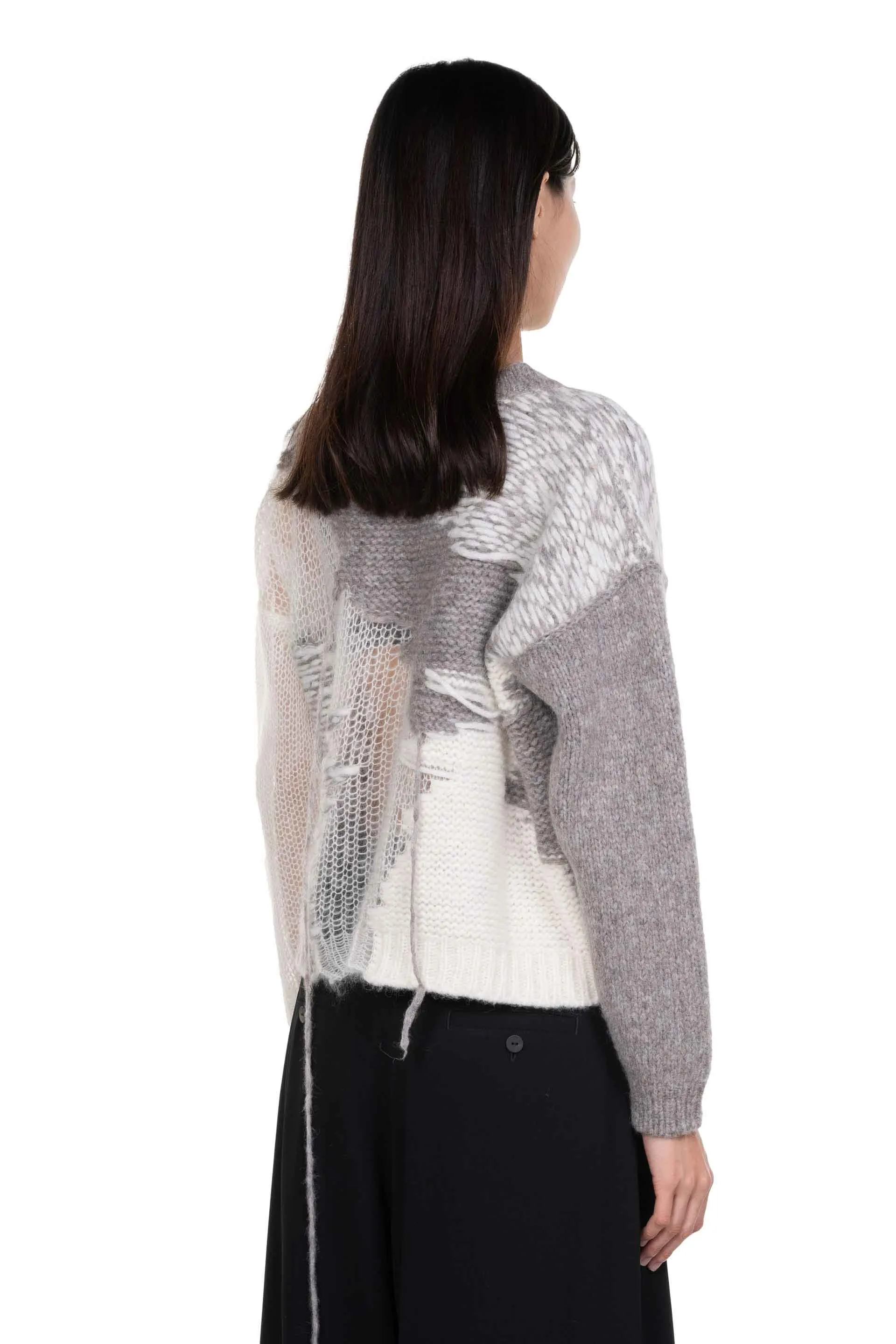 Alpaca and Mohair Crew Neck Jumper