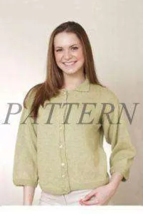 Alpaca DK Ladies Cardigan Pattern