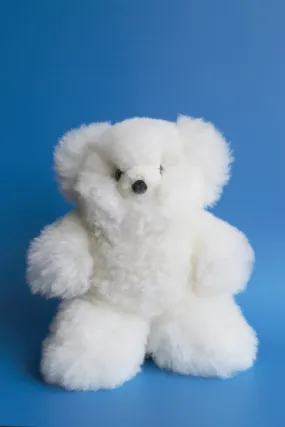 Alpaca Stuffed Animal White Bear