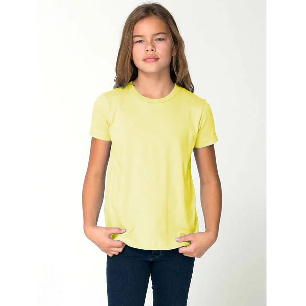 American Apparel Childrens/Kids Plain Short Sleeve T-Shirt
