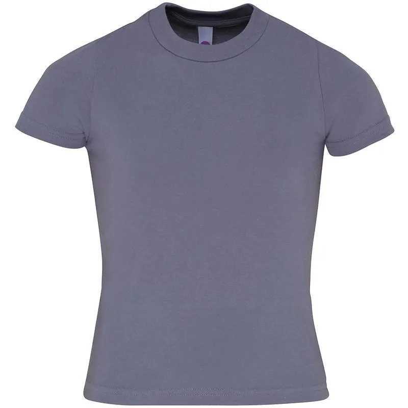 American Apparel Childrens/Kids Plain Short Sleeve T-Shirt
