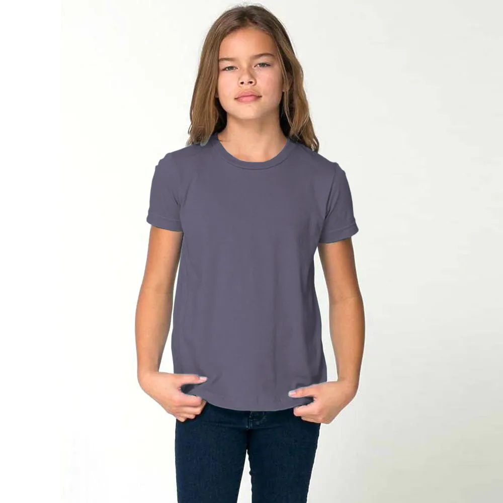 American Apparel Childrens/Kids Plain Short Sleeve T-Shirt
