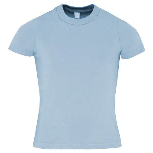 American Apparel Childrens/Kids Plain Short Sleeve T-Shirt