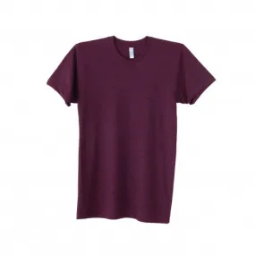 American Apparel Unisex Tri-blend Short Sleeve Track T-Shirt