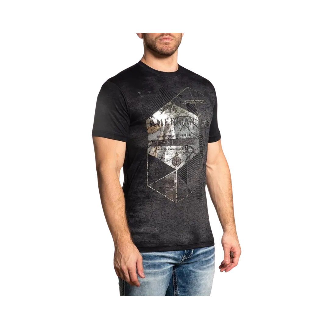 American Fighter Men's Freeport Black Shirt