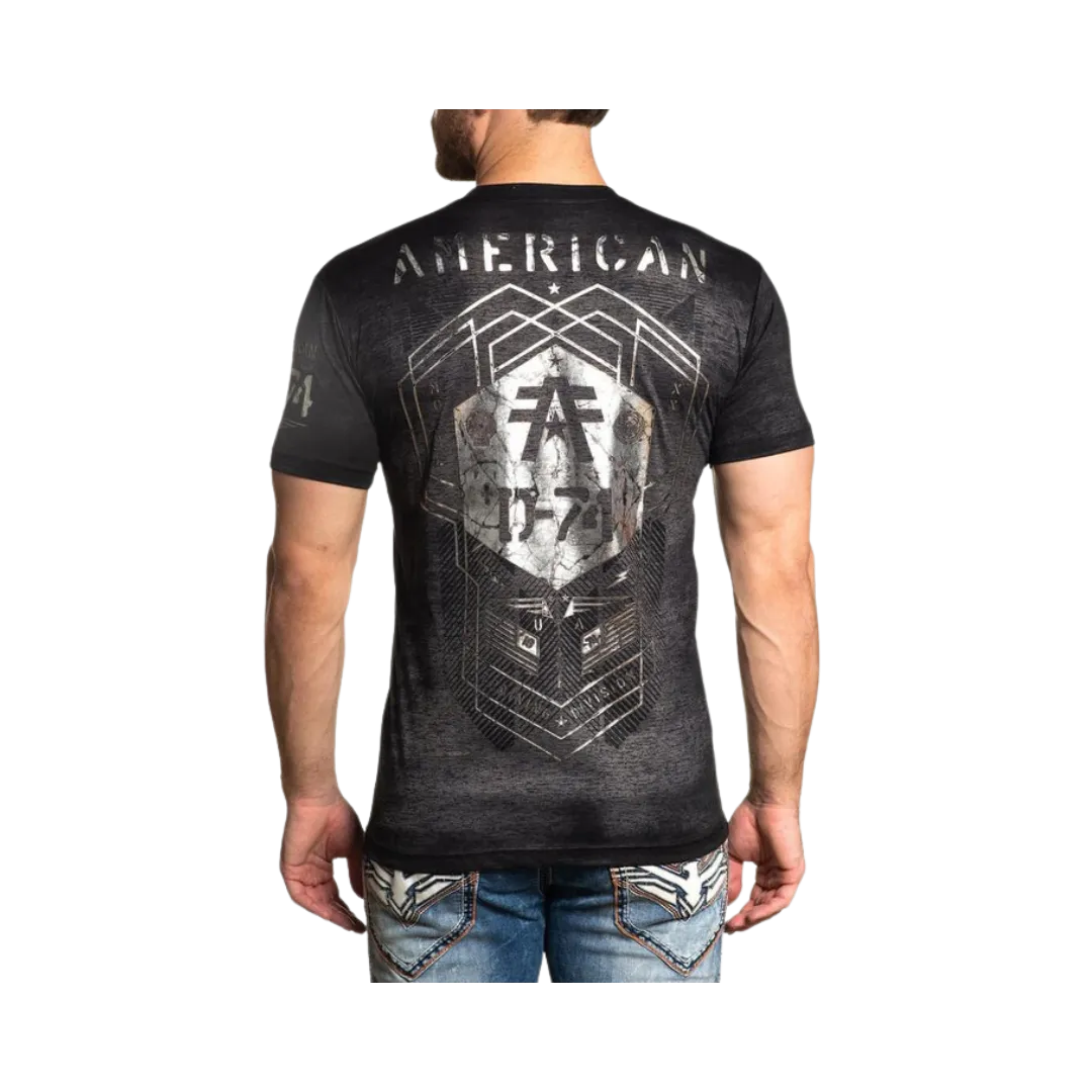 American Fighter Men's Freeport Black Shirt