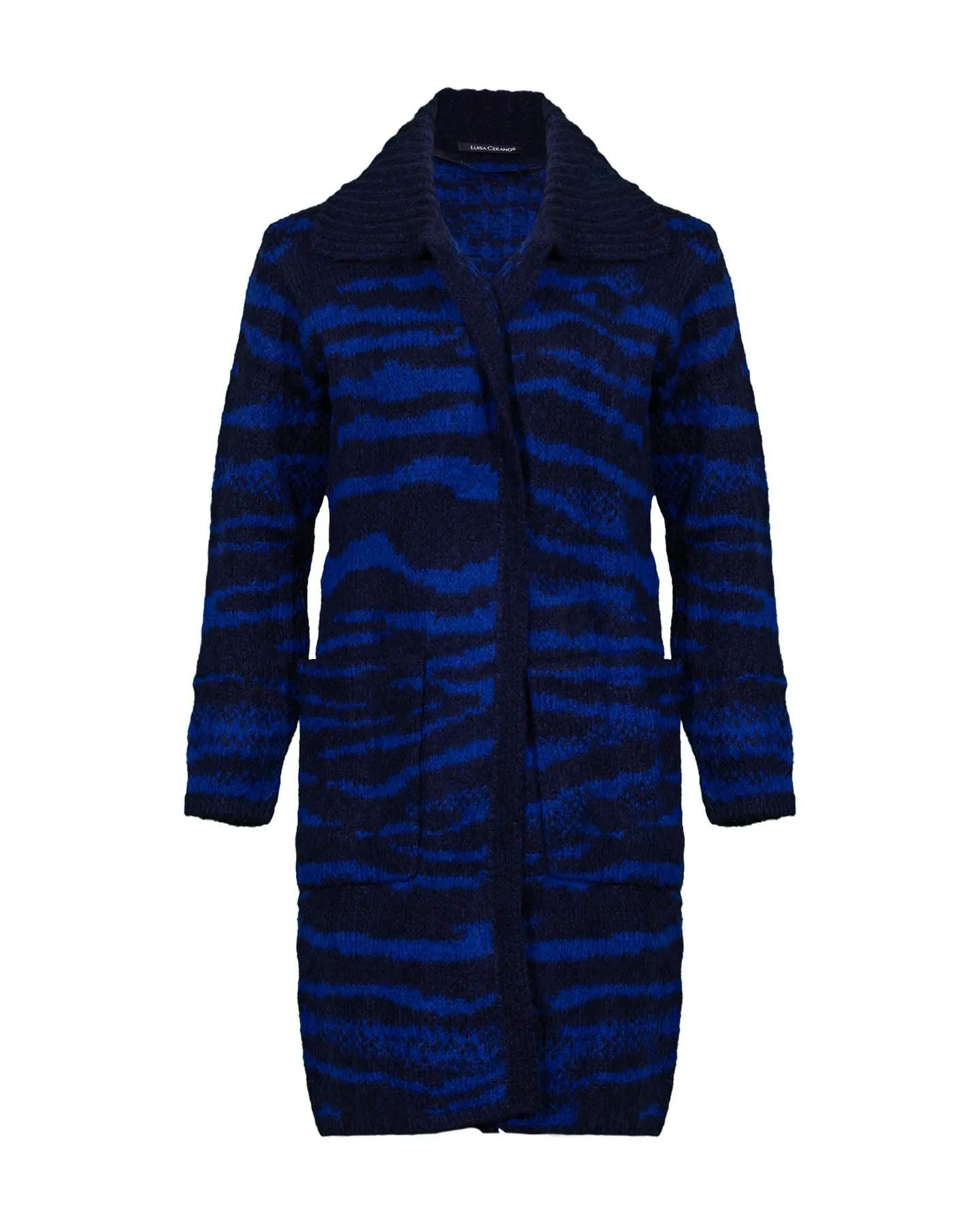 Animal Print Long Cardigan