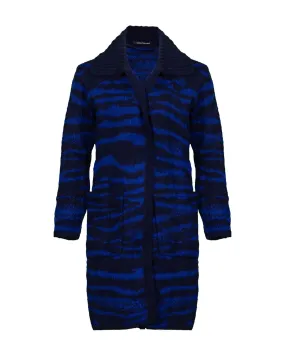 Animal Print Long Cardigan