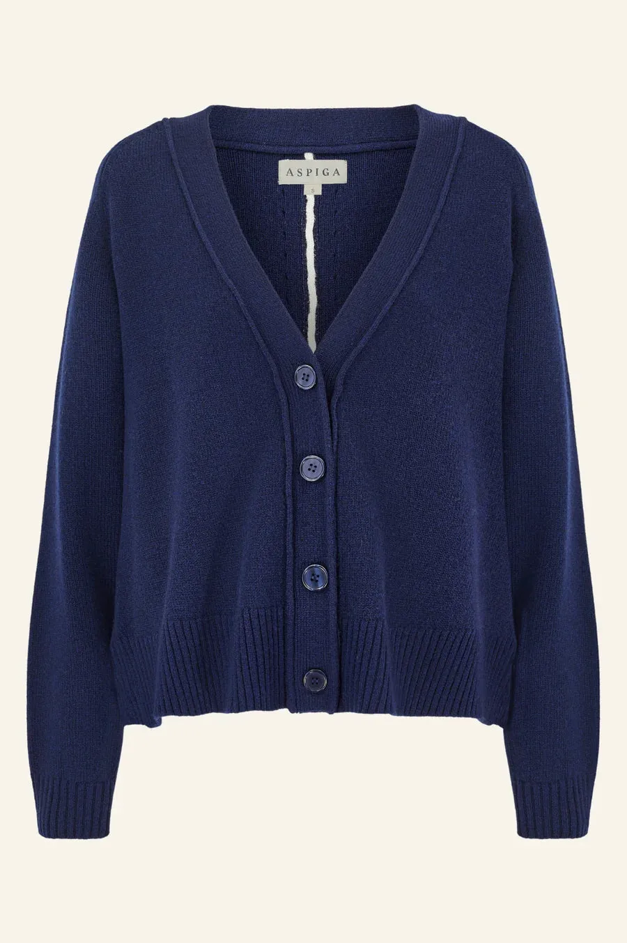 ASPIGA SWING CARDIGAN NAVY
