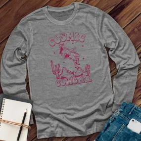 Astronaut Cosmic Cowgirl Long Sleeve