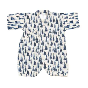 Baby Kimono Jumpsuit | Indigo Forest