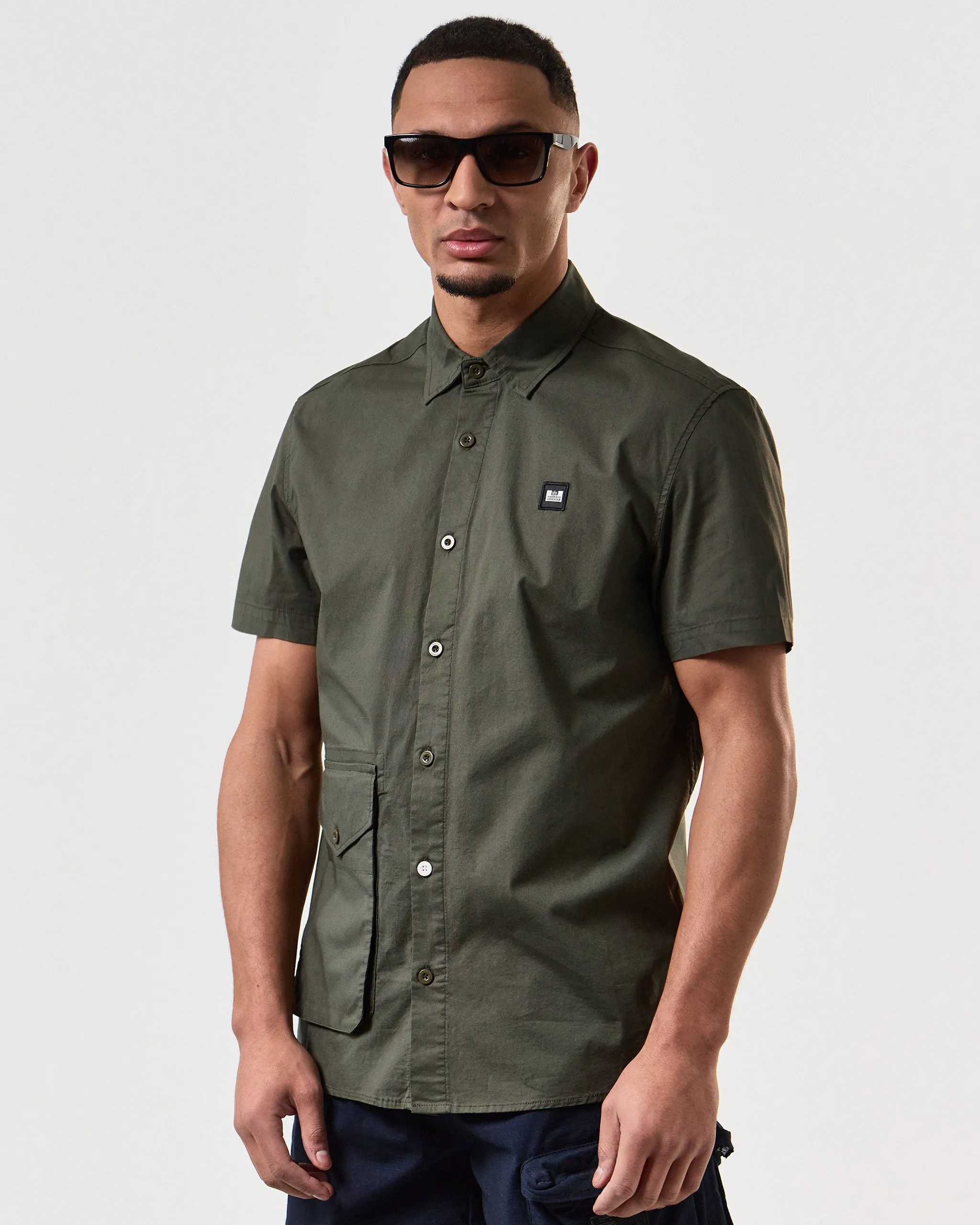 Barboza Pocket Shirt Castle Green