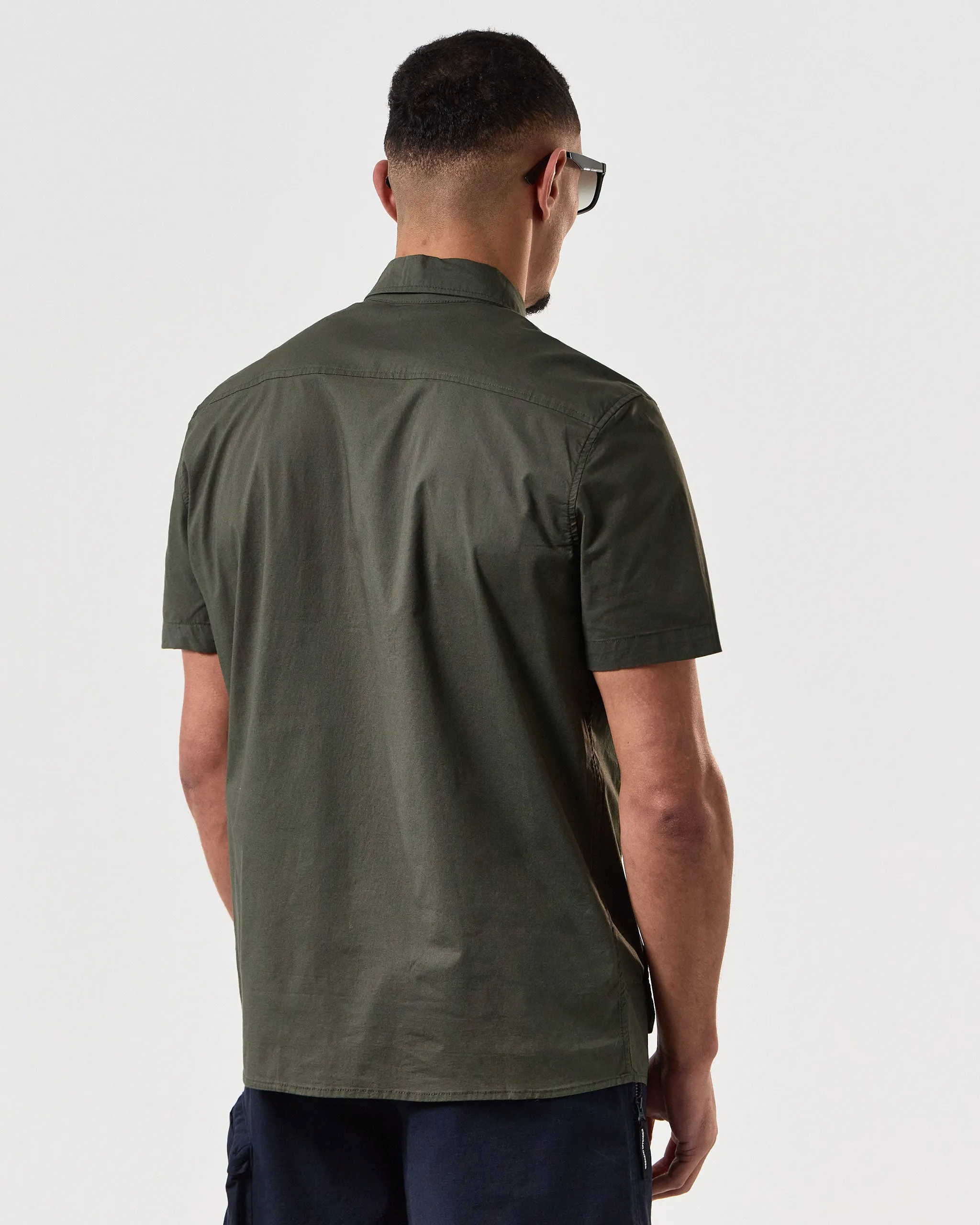 Barboza Pocket Shirt Castle Green