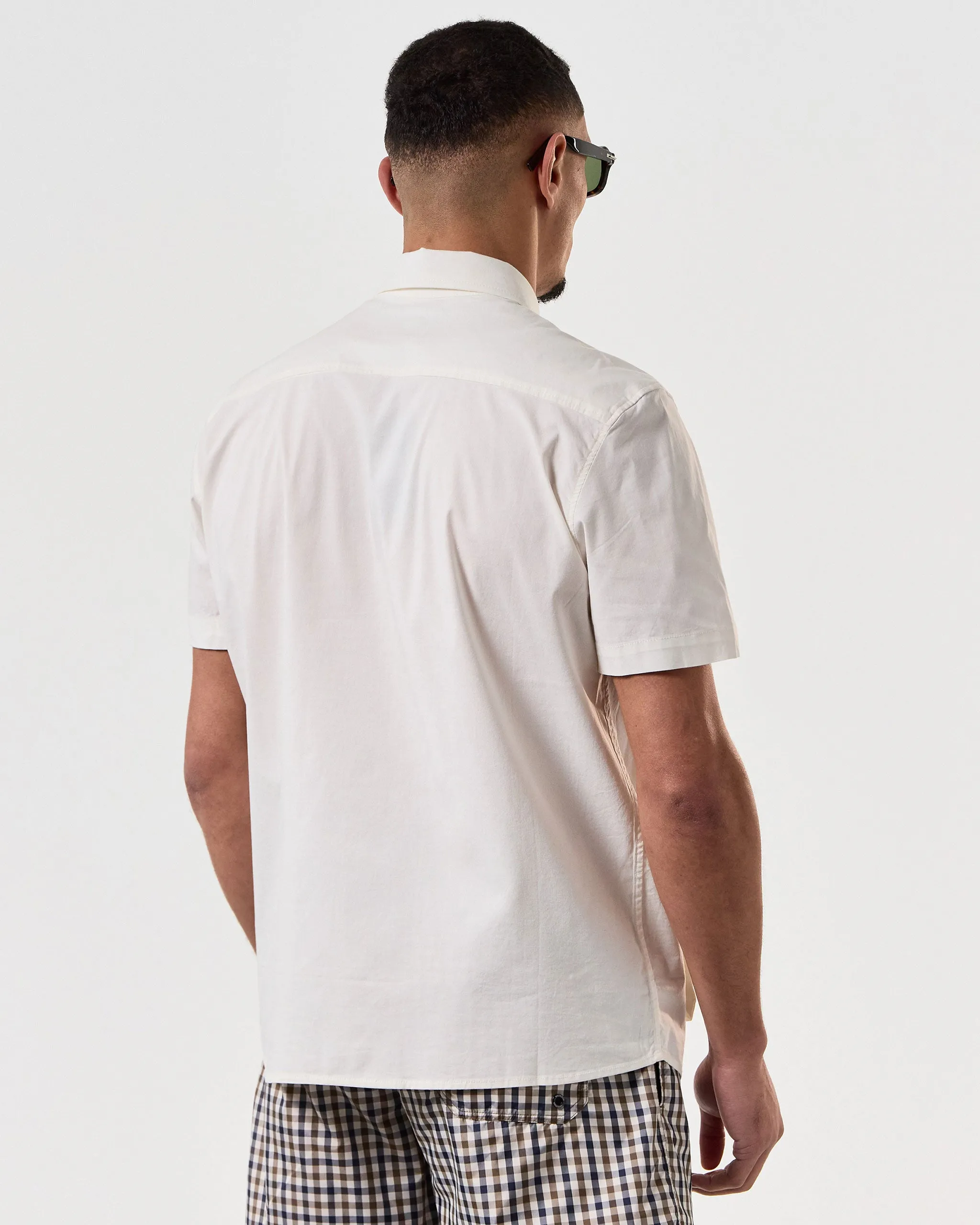 Barboza Pocket Shirt White