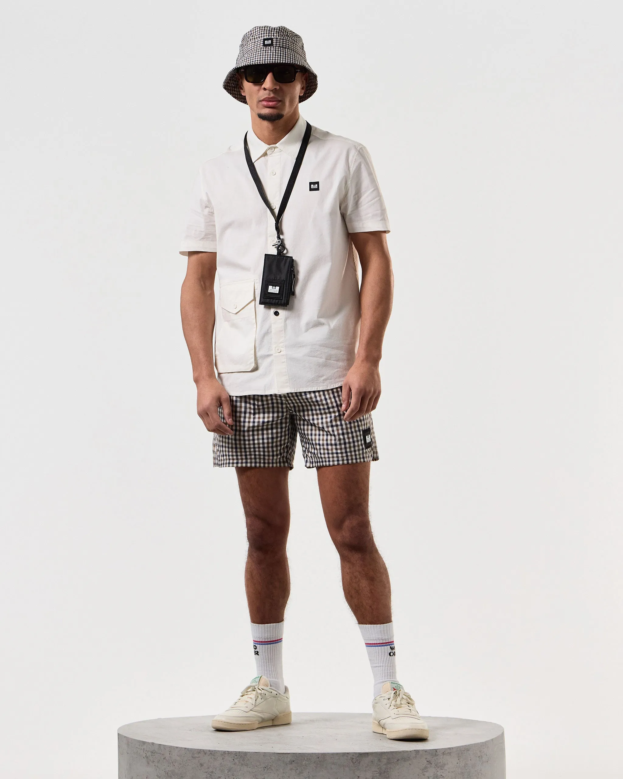 Barboza Pocket Shirt White