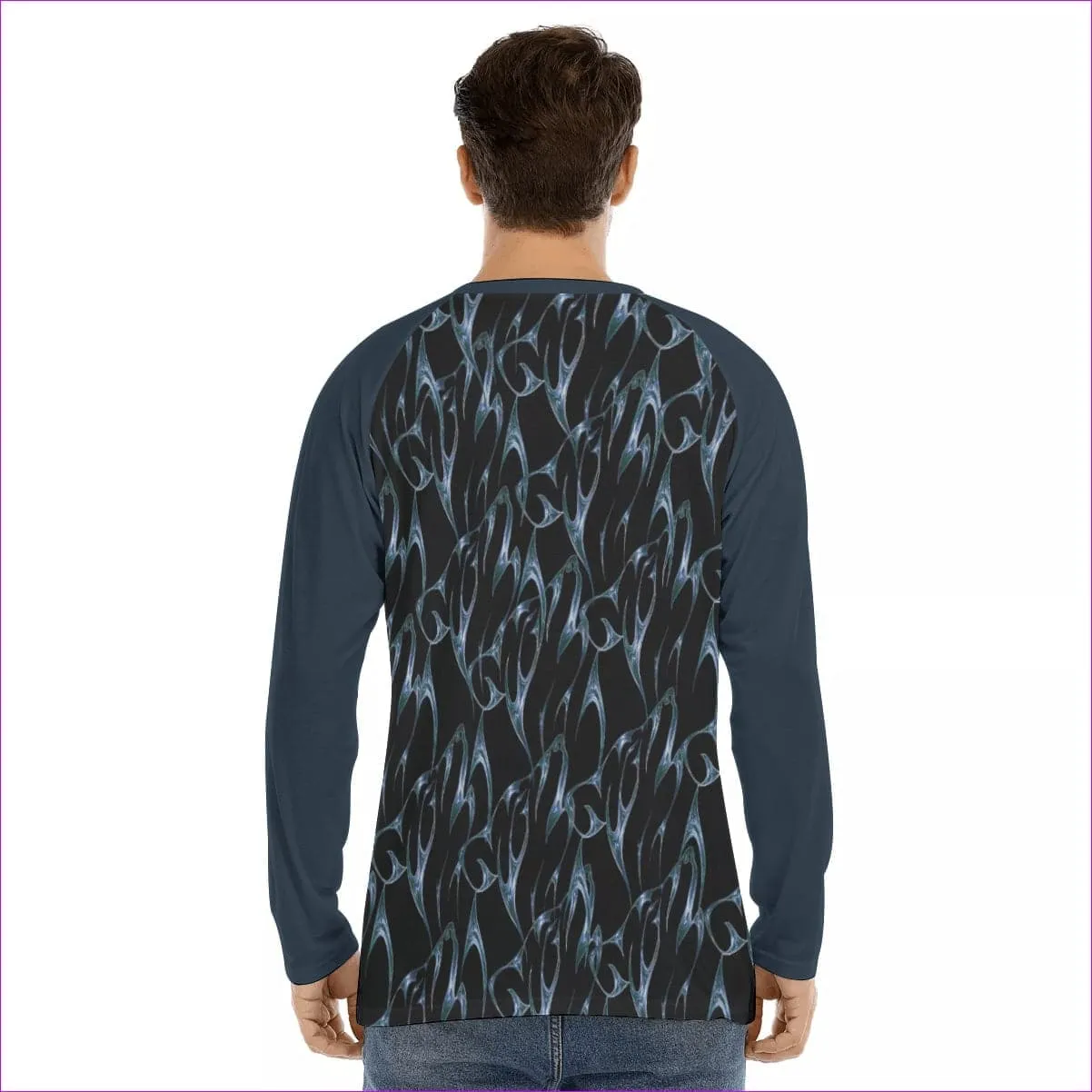 Bay Men's Long Sleeve T-shirt With Raglan Sleeve