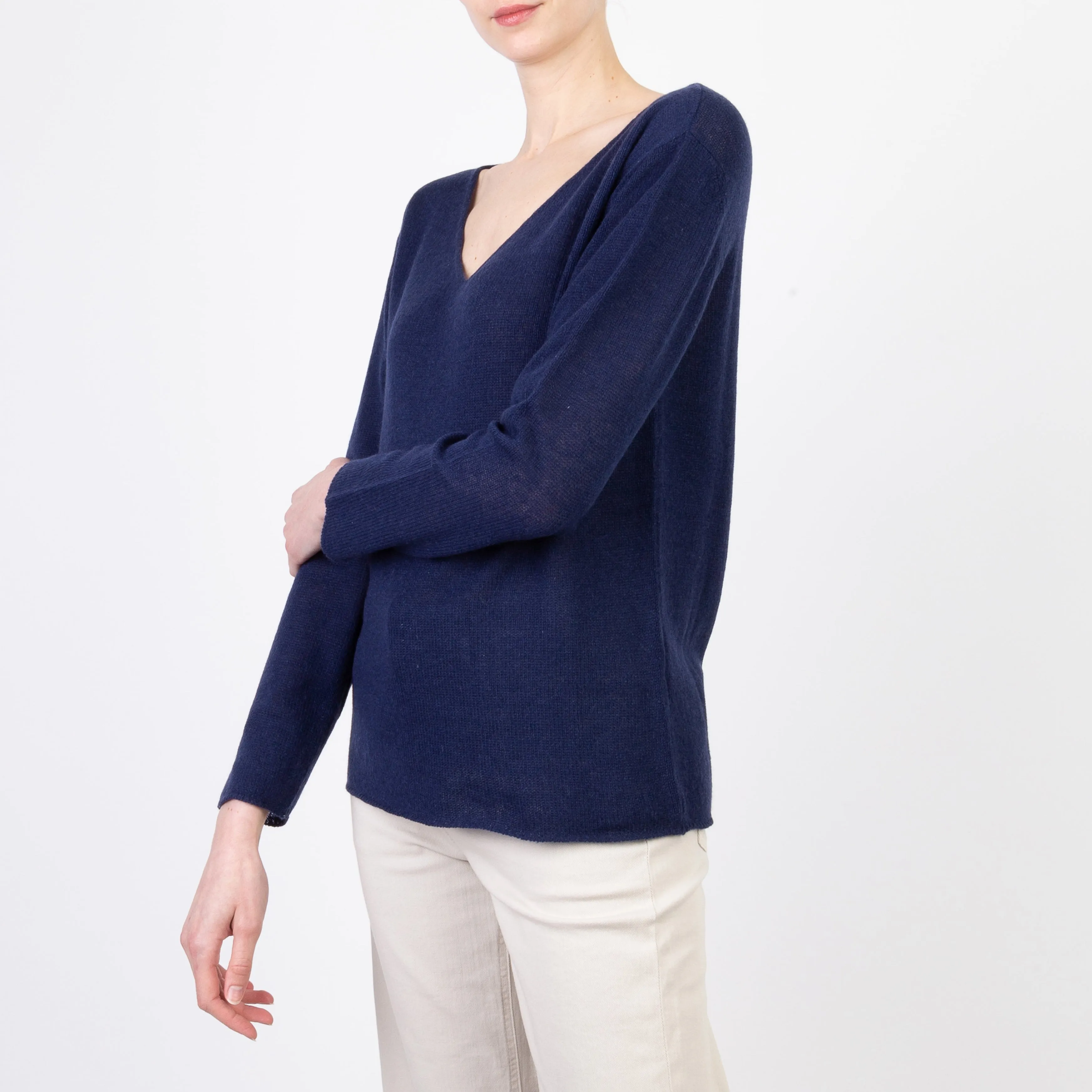 BE YOU KNITWEAR MVD04B4 302 CHINA BLU