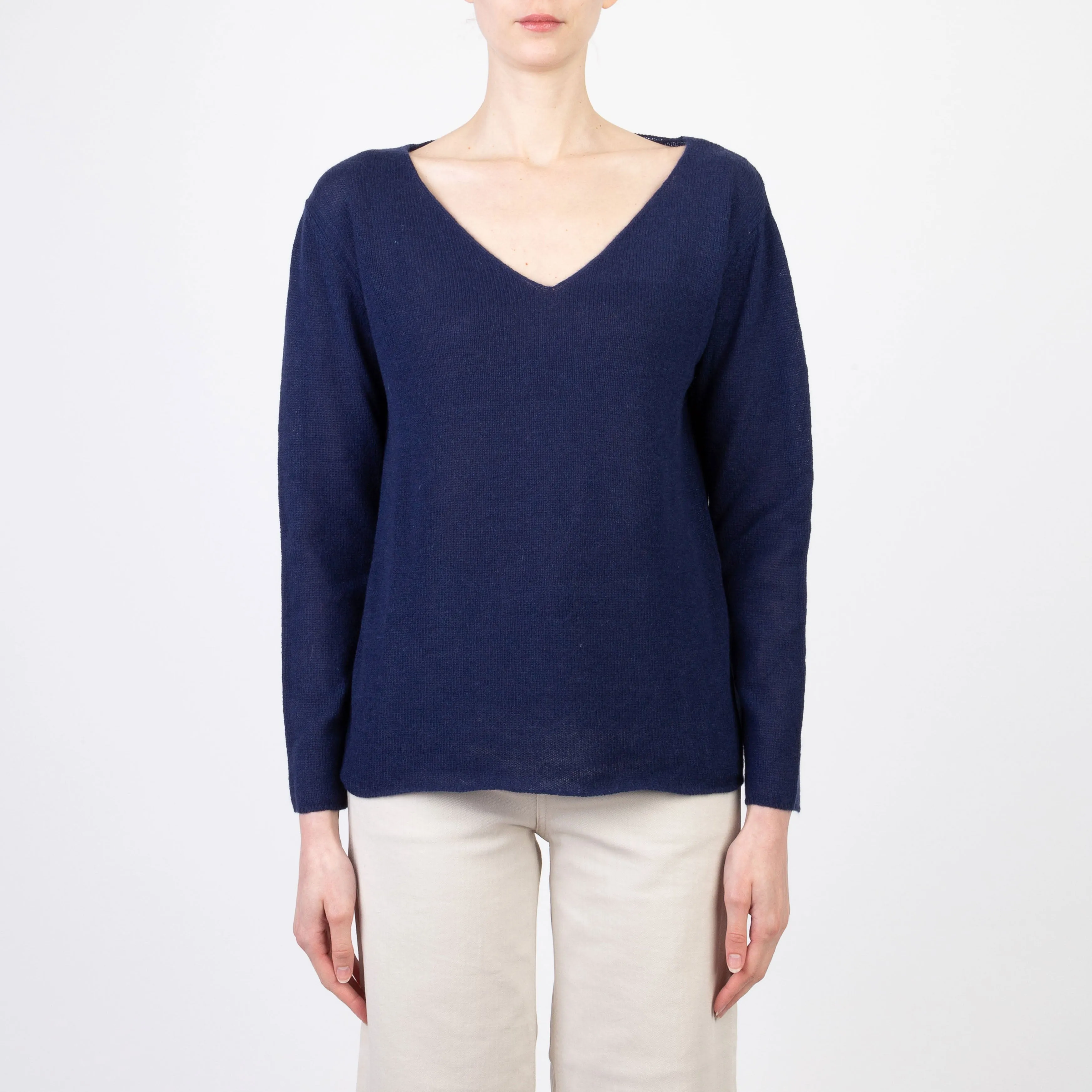 BE YOU KNITWEAR MVD04B4 302 CHINA BLU
