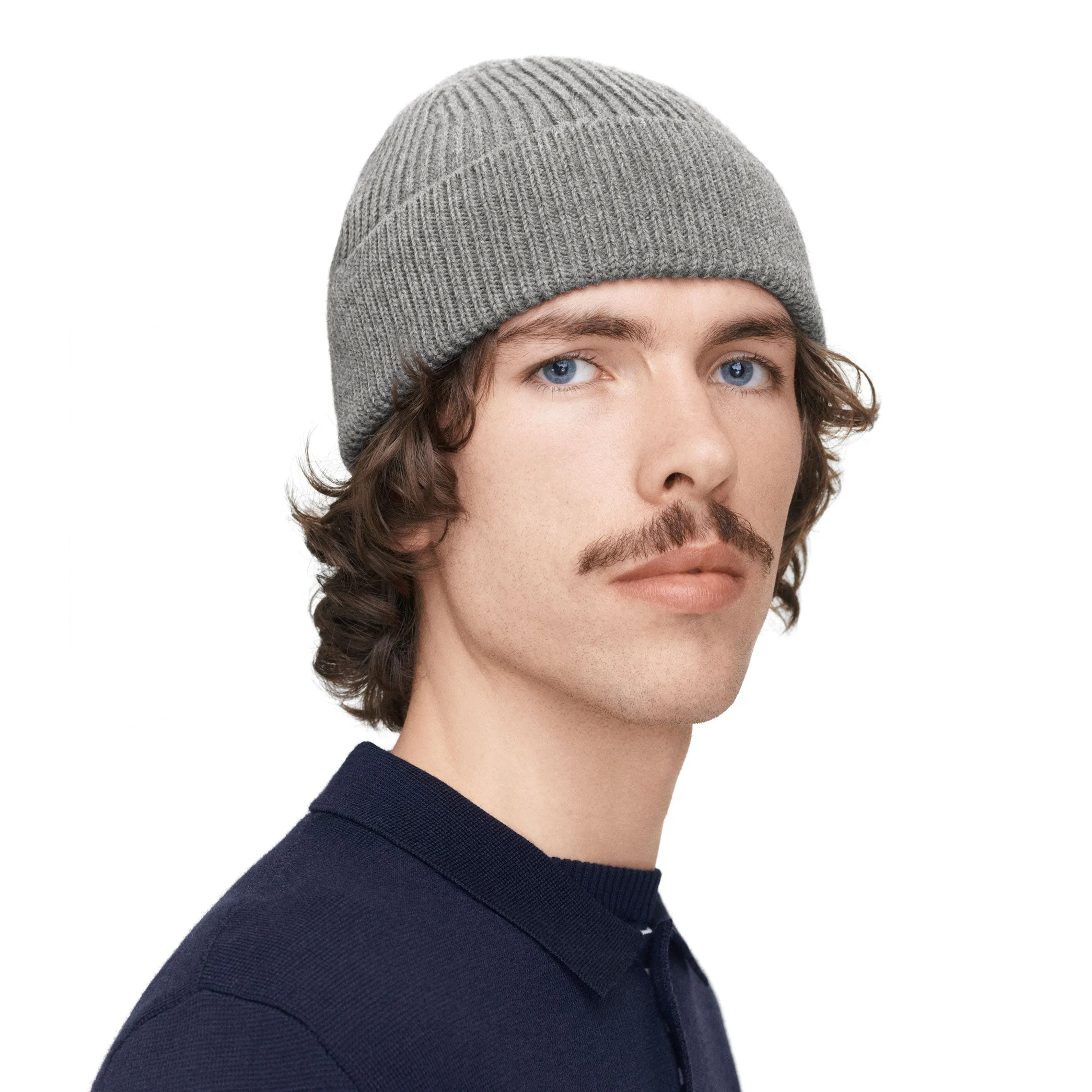 Beanie Long Grey