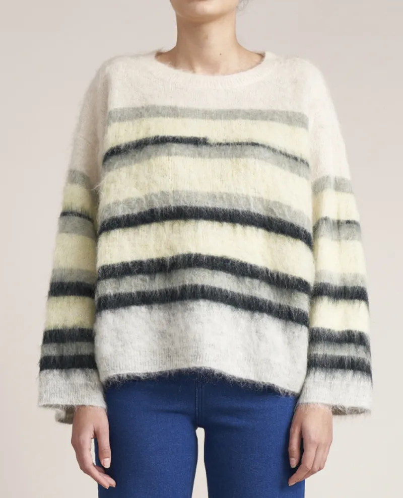 Bellerose Dinie Stripe Crew Knit