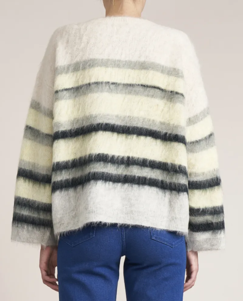 Bellerose Dinie Stripe Crew Knit