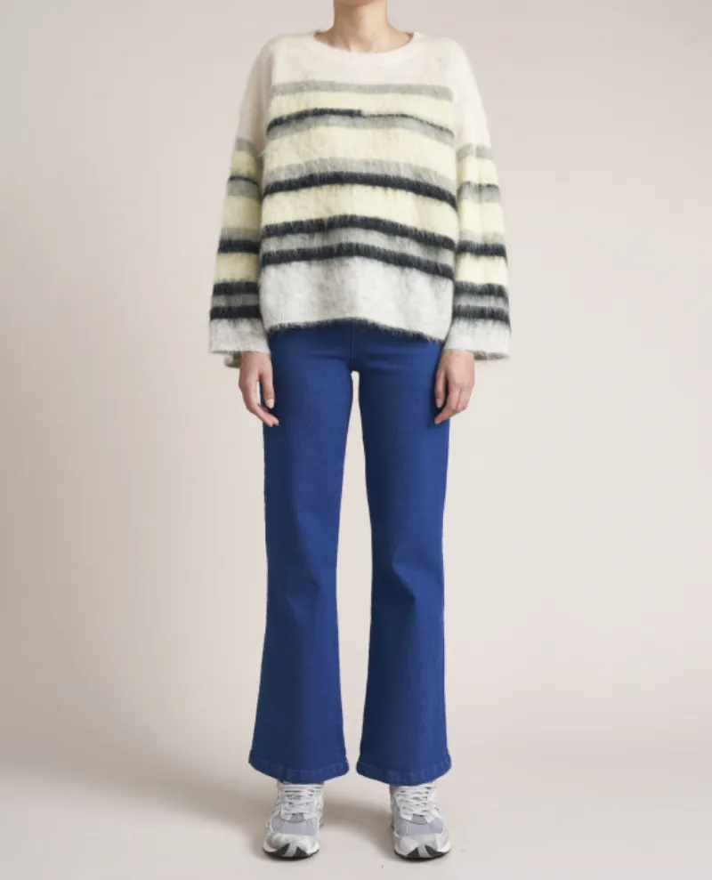 Bellerose Dinie Stripe Crew Knit