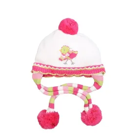 Bird Scarf Knit Hat
