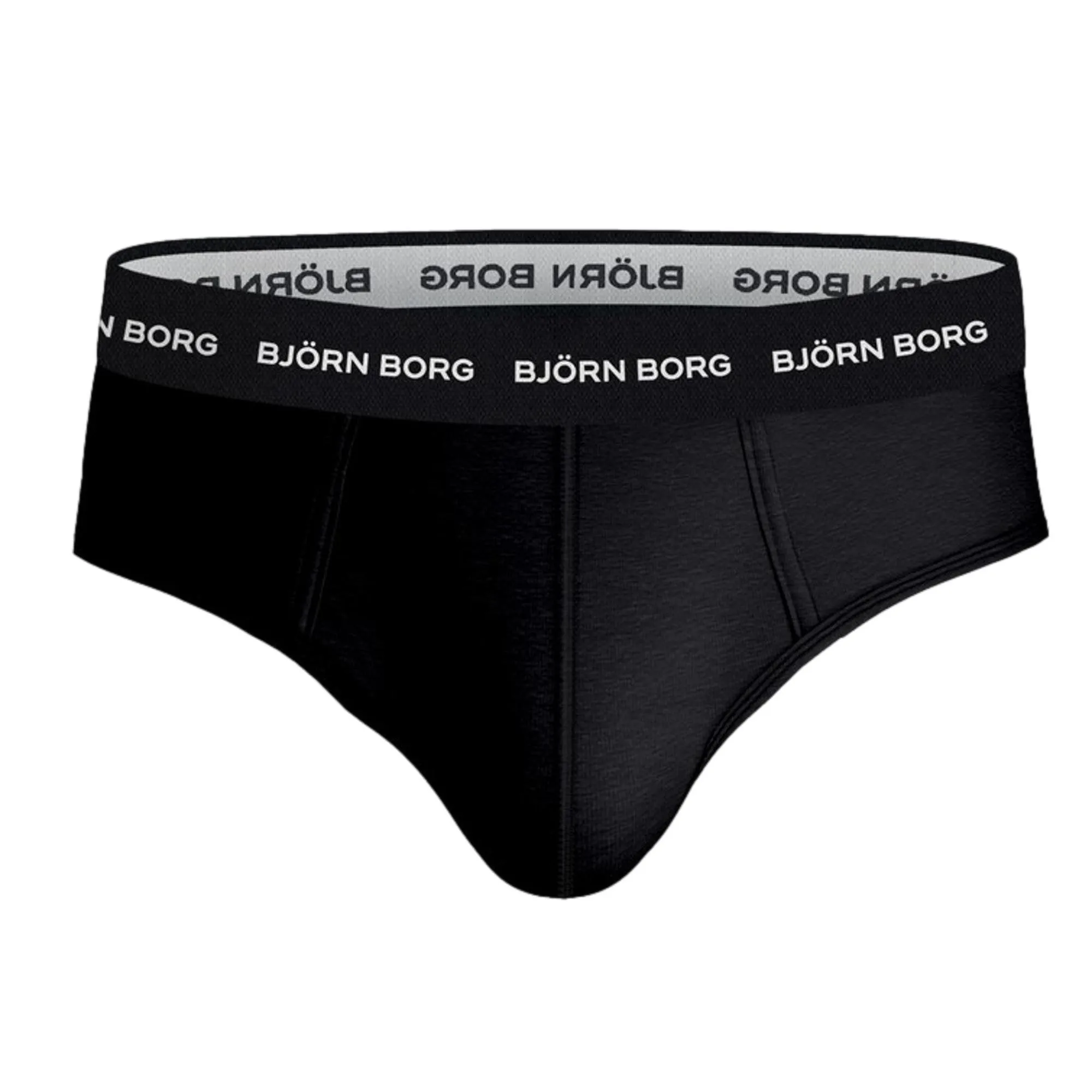 Bjorn Borg Cotton Stretch Brief 3 Pack - Black