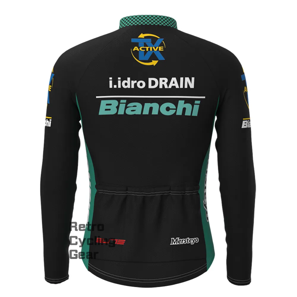 black  Bianchi Long Sleeve Jersey