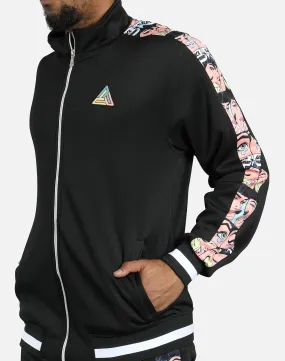 Black Pyramid COMIC STRIPE TRACK JACKET