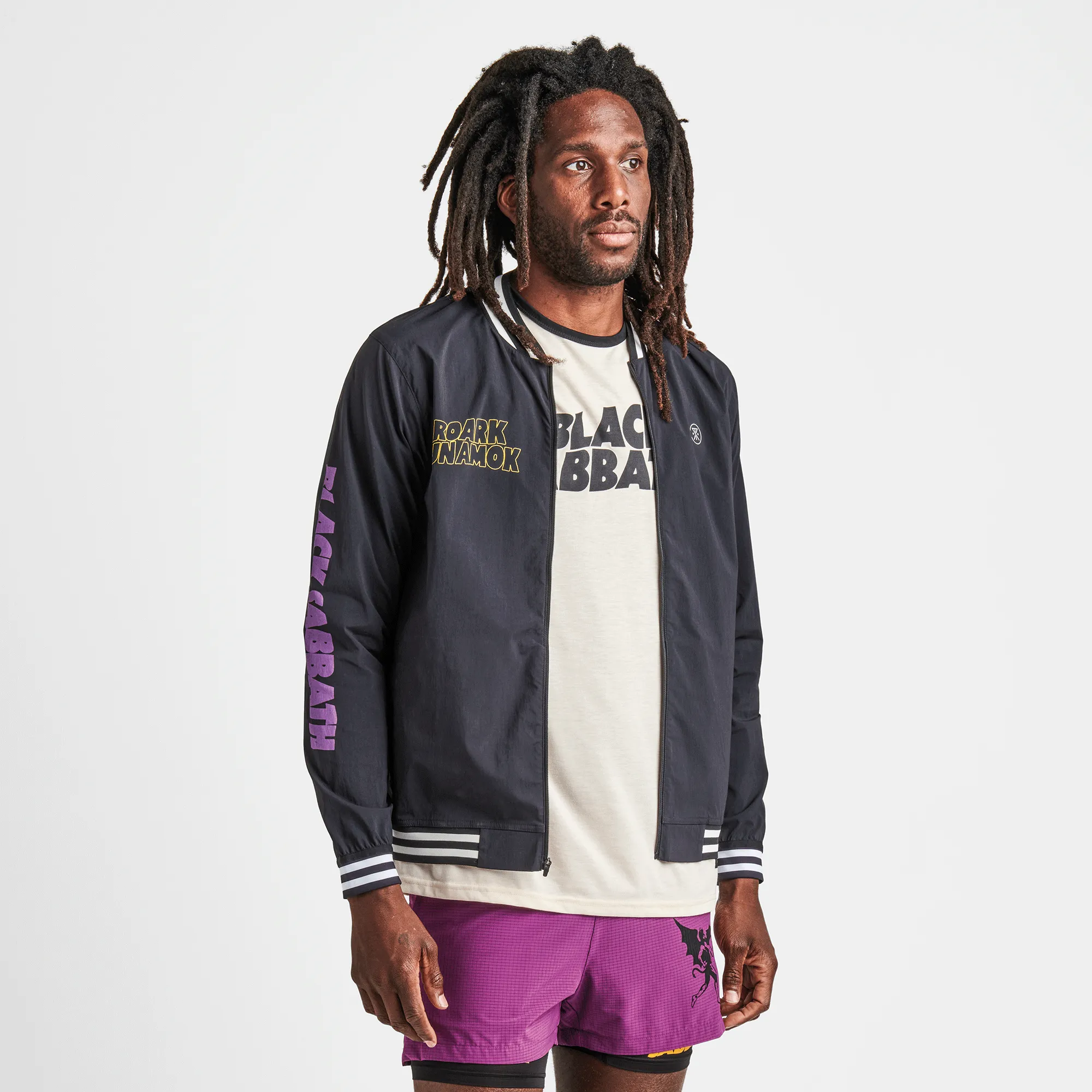 Black Sabbath Roadie Bomber Jacket - Black