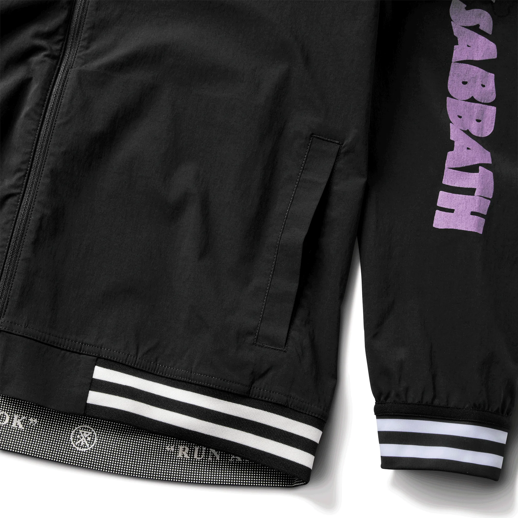 Black Sabbath Roadie Bomber Jacket - Black