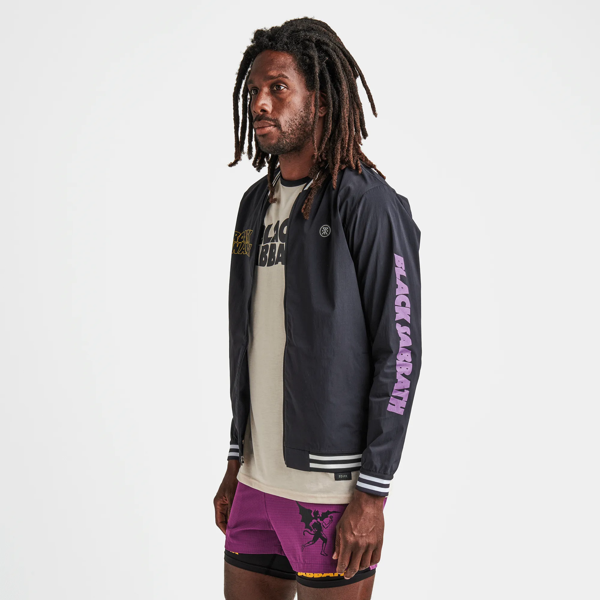 Black Sabbath Roadie Bomber Jacket - Black